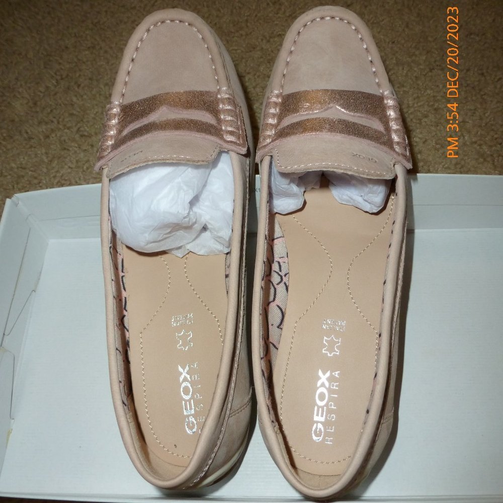 Geox loafer new in box